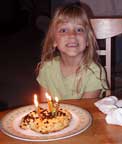 birthday scone